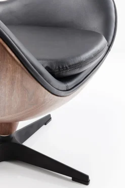 KARE Drehsessel Lounge Black Walnut Sale