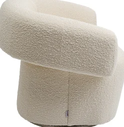 KARE Drehsessel Maye Creme Sale