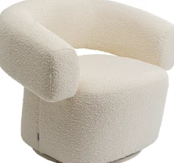 KARE Drehsessel Maye Creme Sale