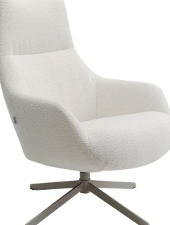KARE Drehsessel Mimi Creme Clearance