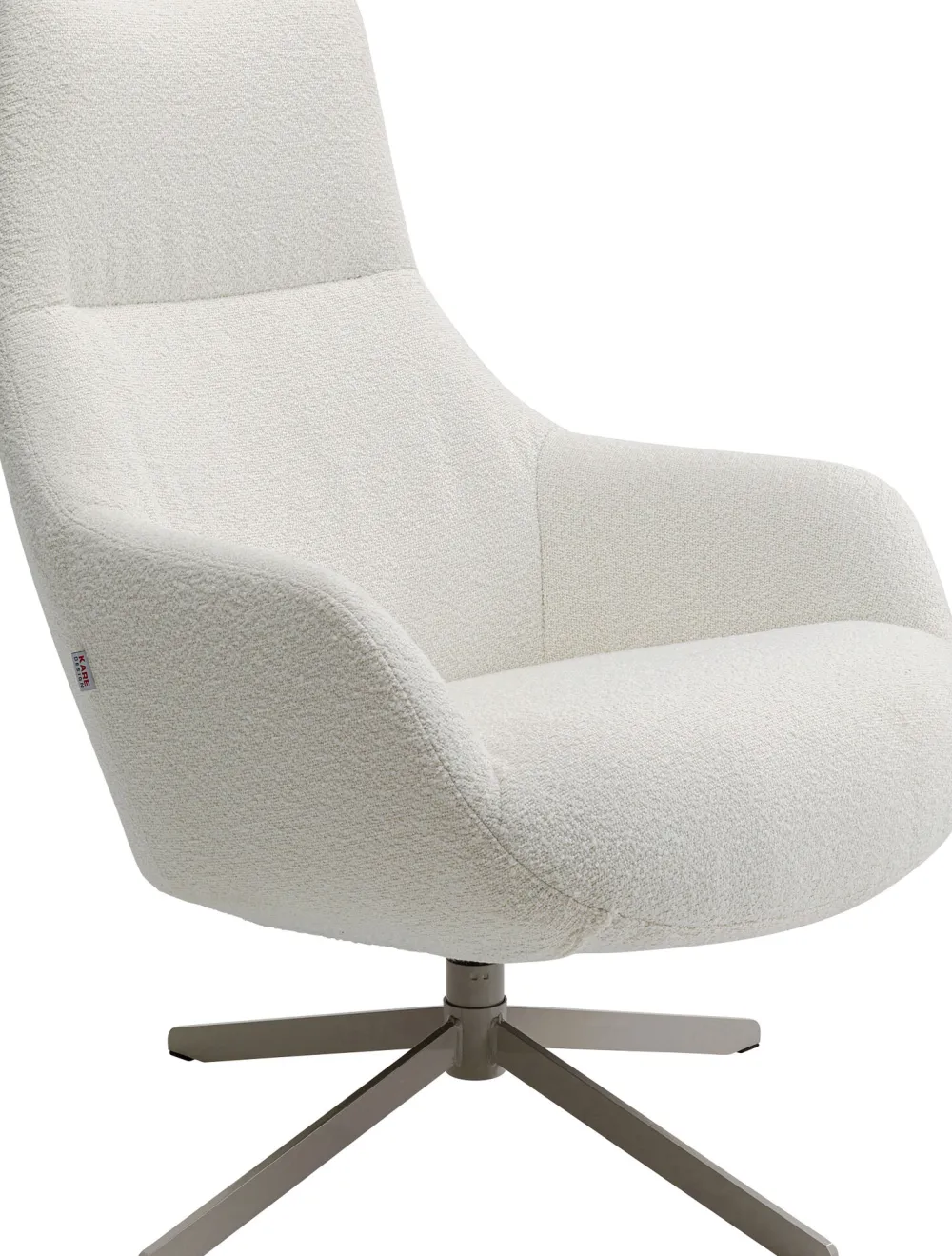 KARE Drehsessel Mimi Creme Clearance
