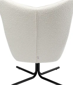KARE Drehsessel Oscar Boucle Creme Sale