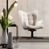 KARE Drehsessel Oscar Creme New