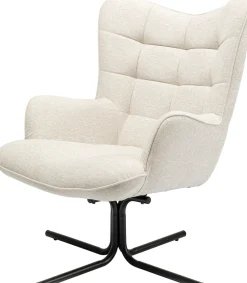 KARE Drehsessel Oscar Creme New
