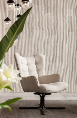 KARE Drehsessel Oscar Creme New