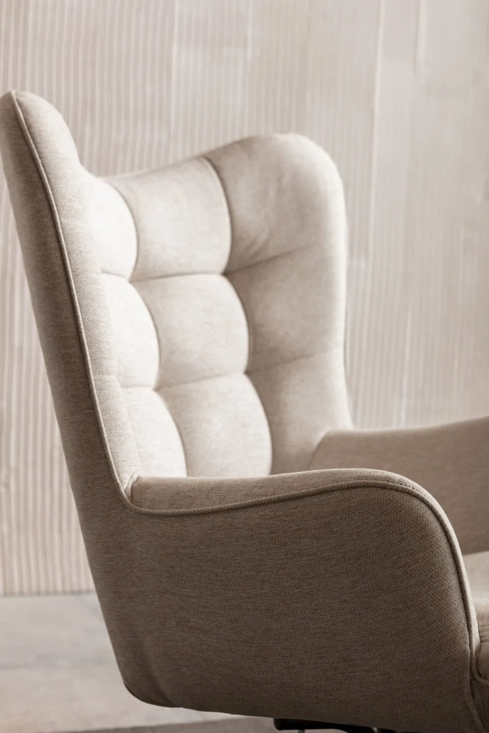 KARE Drehsessel Oscar Creme New