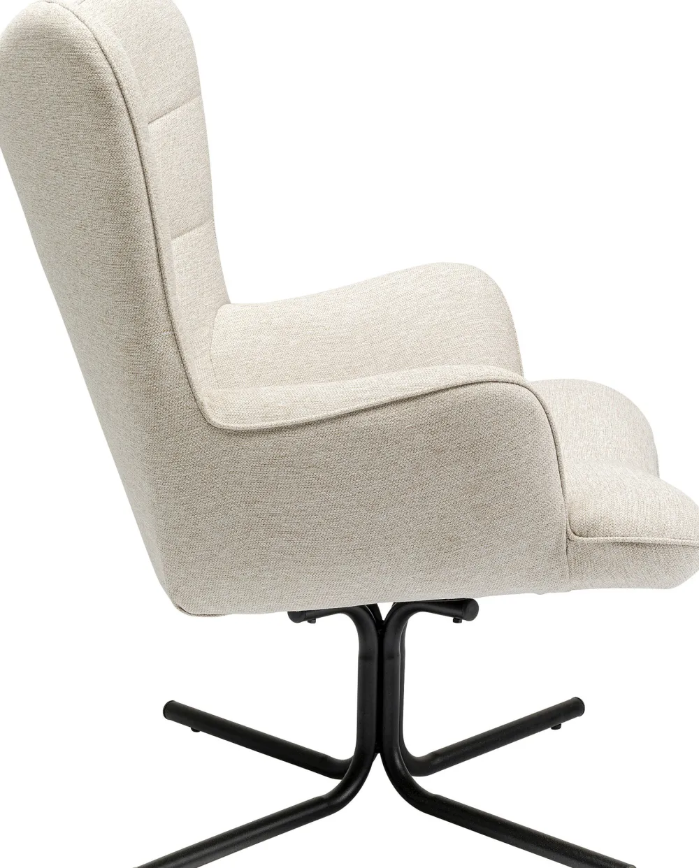 KARE Drehsessel Oscar Creme New