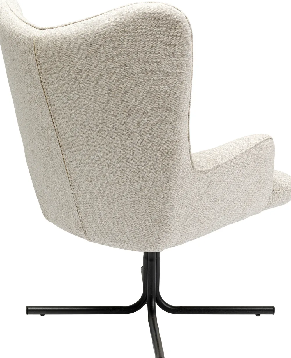 KARE Drehsessel Oscar Creme New