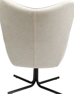 KARE Drehsessel Oscar Creme New