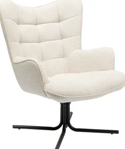 KARE Drehsessel Oscar Creme New