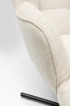 KARE Drehsessel Oscar Creme New