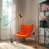 KARE Drehsessel Oscar Velvet Orange New