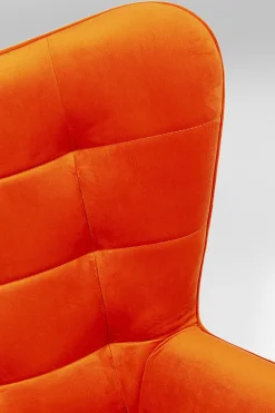 KARE Drehsessel Oscar Velvet Orange New