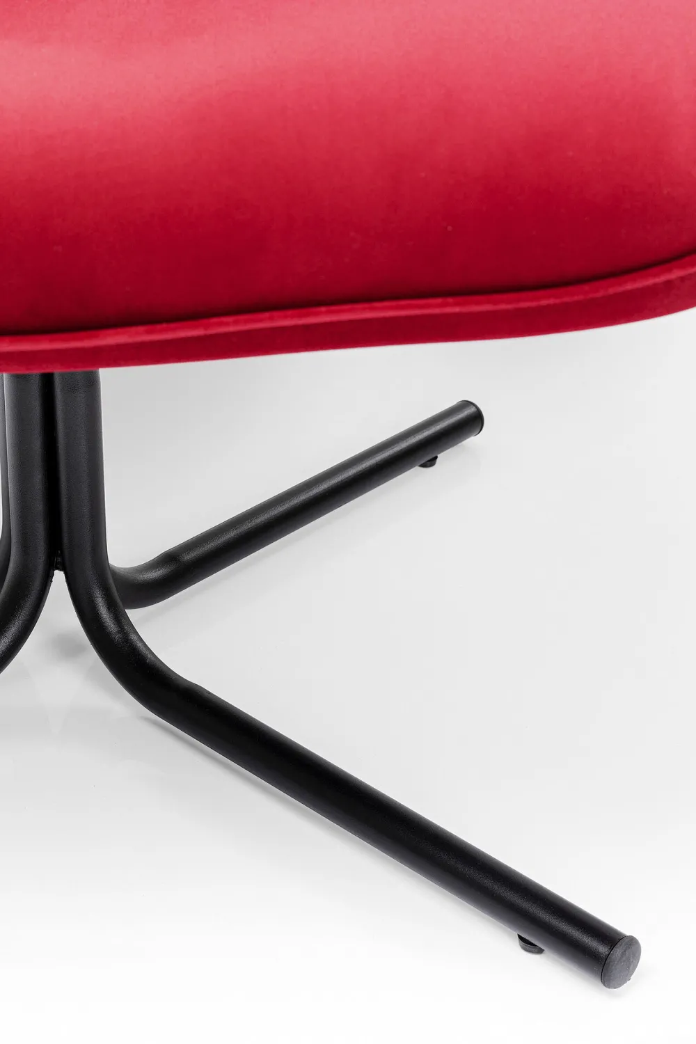 KARE Drehsessel Oscar Velvet Rot Online