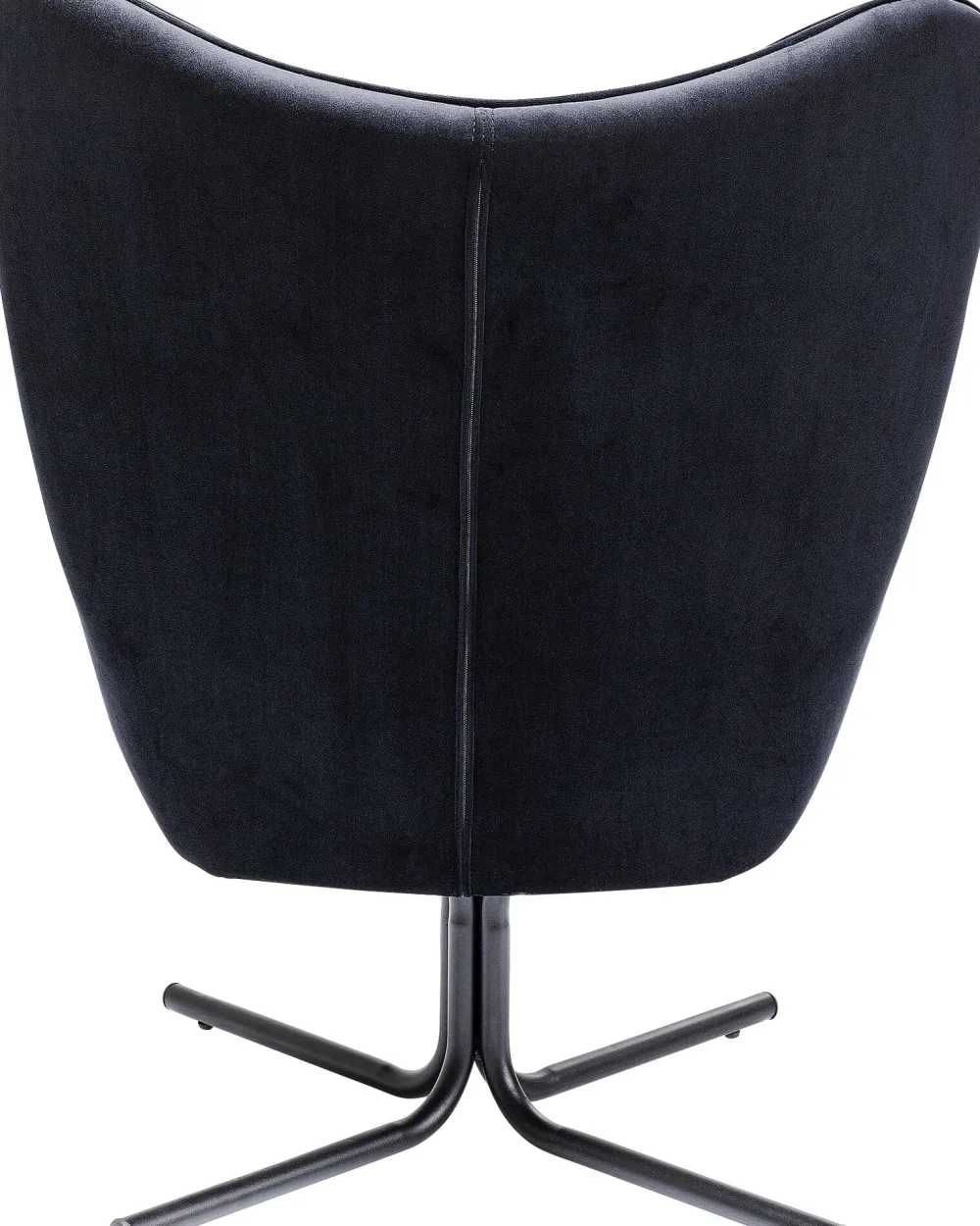KARE Drehsessel Oscar Velvet Schwarz New