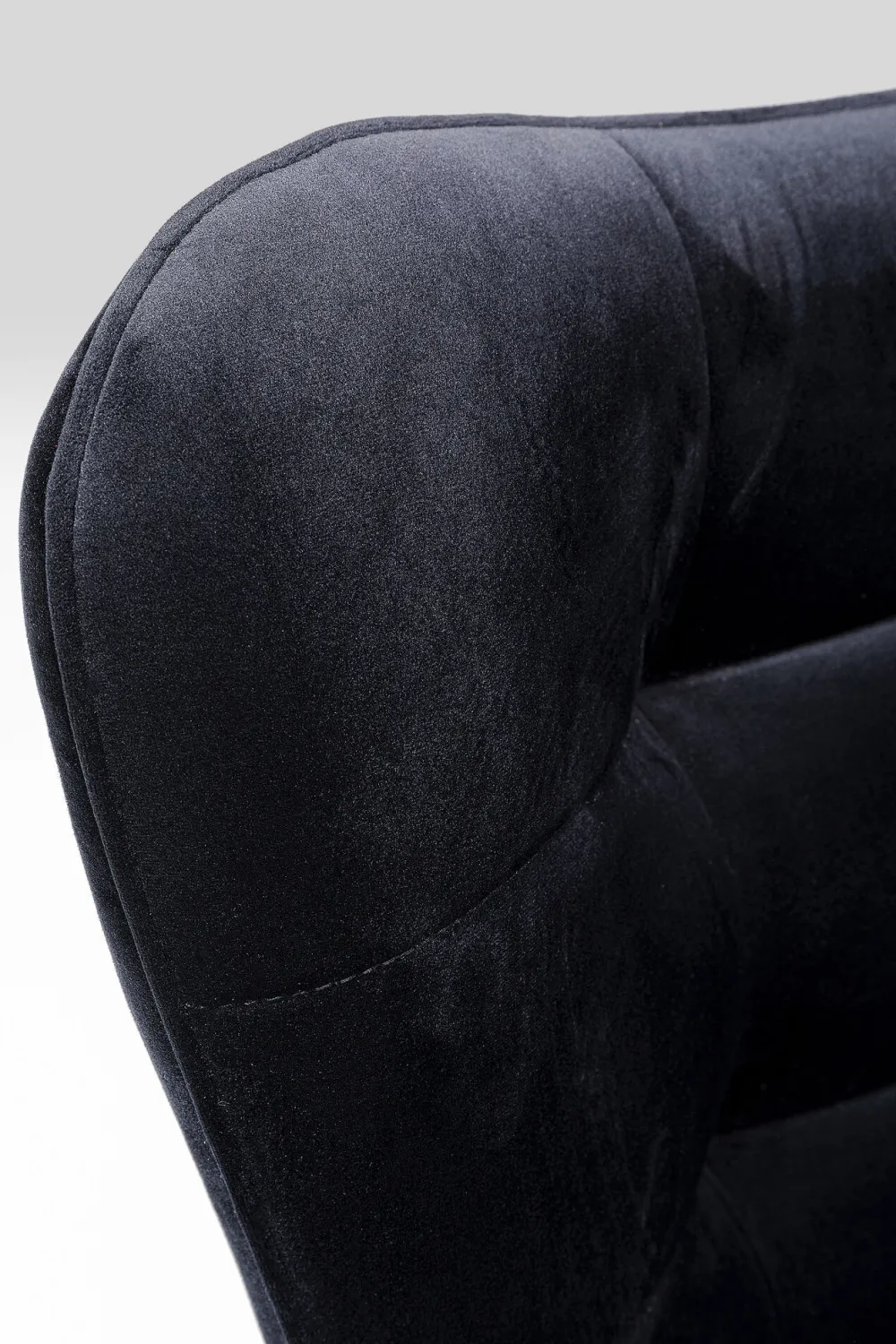 KARE Drehsessel Oscar Velvet Schwarz New