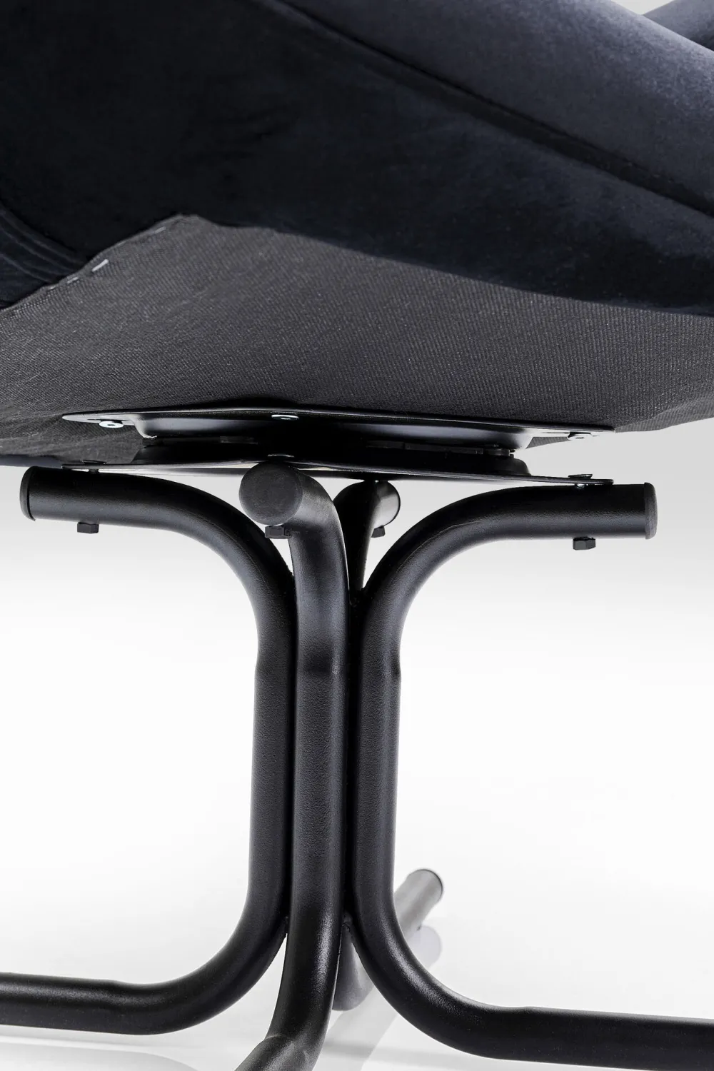 KARE Drehsessel Oscar Velvet Schwarz New