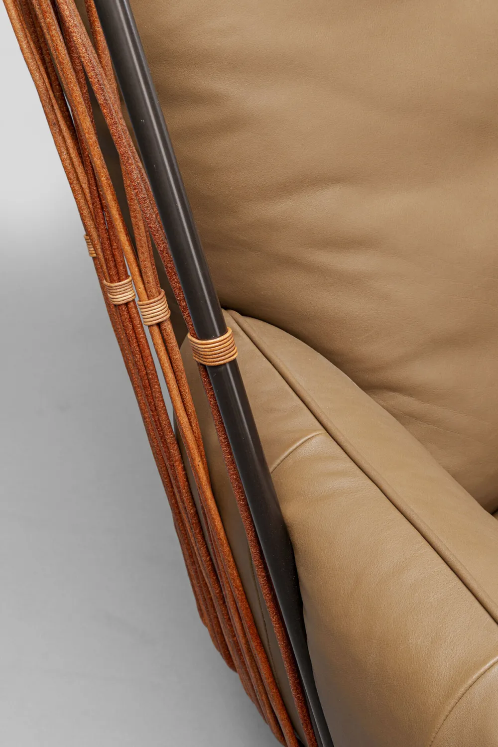 KARE Drehsessel Paradiso Braun Outlet