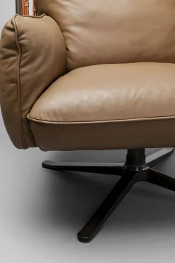 KARE Drehsessel Paradiso Braun Outlet