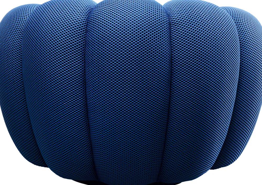 KARE Drehsessel Peppo Bloom Blau Sale