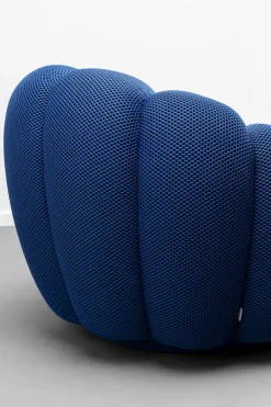 KARE Drehsessel Peppo Bloom Blau Sale