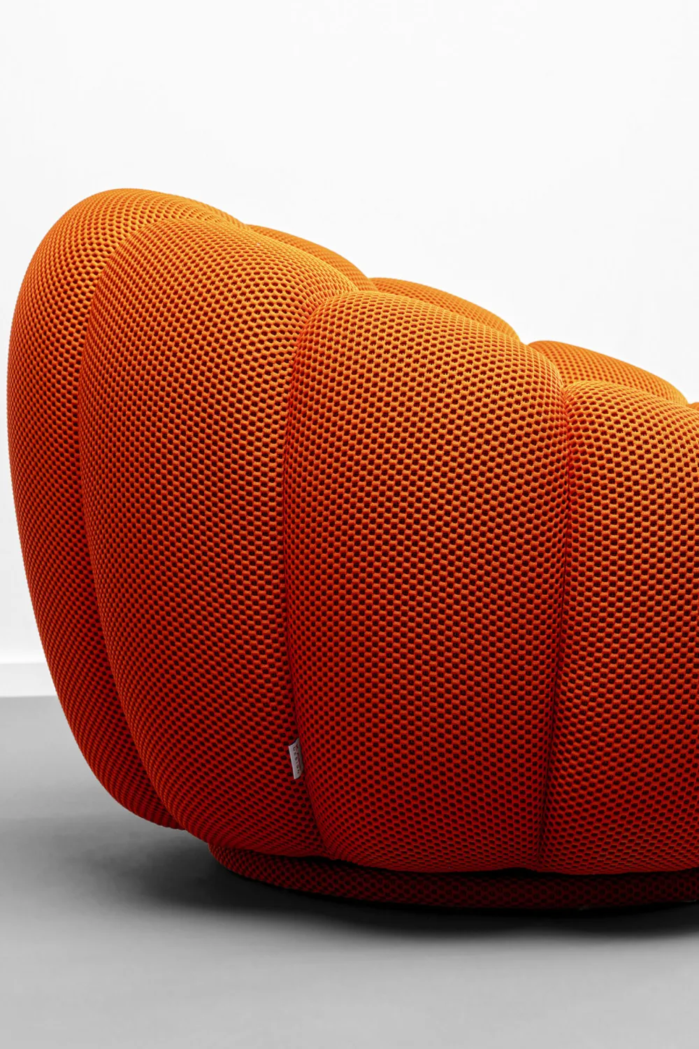 KARE Drehsessel Peppo Bloom Orange Hot
