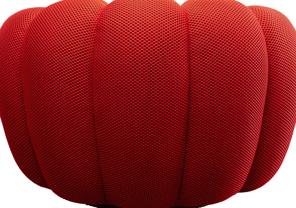 KARE Drehsessel Peppo Bloom Rot Online