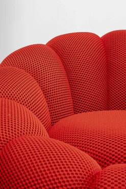 KARE Drehsessel Peppo Bloom Rot Online