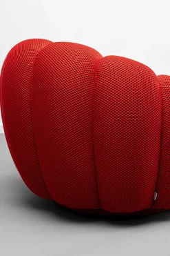 KARE Drehsessel Peppo Bloom Rot Online