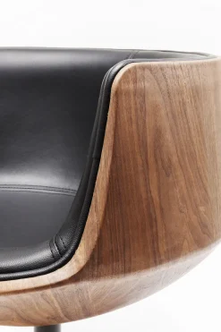 KARE Drehstuhl Club Walnut