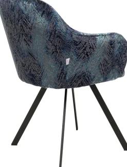 KARE Drehstuhl Coco Hugs Keops Blau Limited New