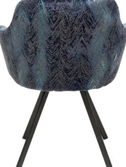 KARE Drehstuhl Coco Hugs Keops Blau Limited New