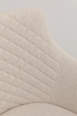 KARE Drehstuhl Coco Wood Creme Clearance
