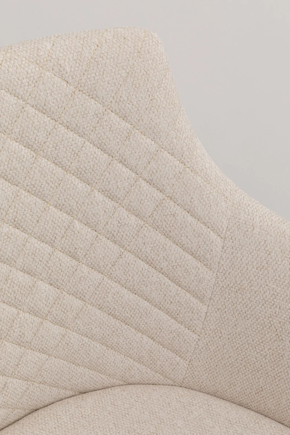 KARE Drehstuhl Coco Wood Creme Clearance