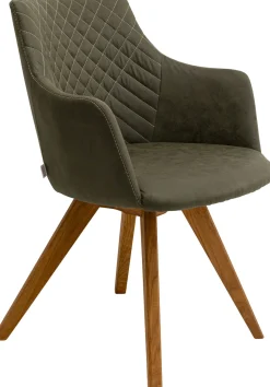 KARE Drehstuhl Coco Wood Green Clearance