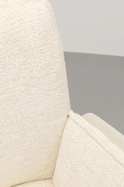 KARE Drehstuhl mit Armlehnen Hilla Weiß Sale