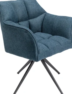 KARE Drehstuhl Thinktank Blau Best