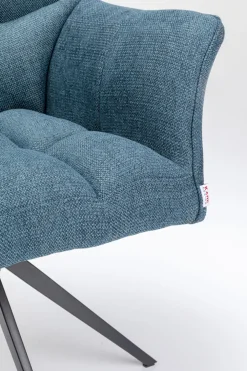 KARE Drehstuhl Thinktank Blau Best