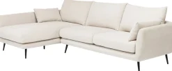 KARE Ecksofa Amalfi Links Creme 275cm Discount