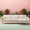 KARE Ecksofa Amalfi Rechts Creme 275cm Online