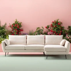 KARE Ecksofa Amalfi Rechts Creme 275cm Online