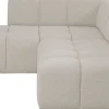 KARE Ecksofa Belami Creme Links 265cm New