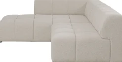 KARE Ecksofa Belami Creme Links 265cm New