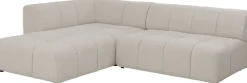 KARE Ecksofa Belami Creme Links 265cm New