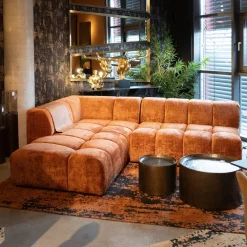 KARE Ecksofa Belami Rost Links 265cm