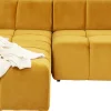 KARE Ecksofa Belami Velvet Amber Links Online