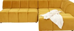 KARE Ecksofa Belami Velvet Amber Rechts New