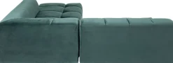 KARE Ecksofa Belami Velvet Dunkelgrün Rechts 265cm New