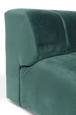 KARE Ecksofa Belami Velvet Dunkelgrün Rechts 265cm New