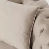 KARE Ecksofa Bellissima Velvet Taupe Links